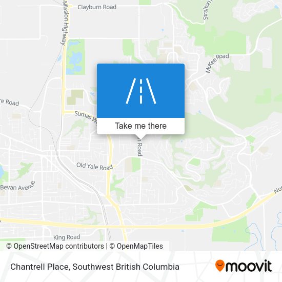 Chantrell Place map
