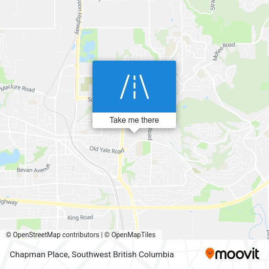 Chapman Place map