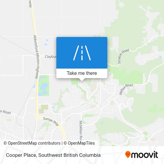Cooper Place map