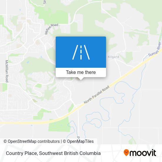 Country Place map