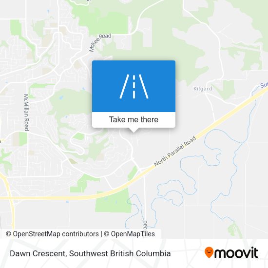 Dawn Crescent map
