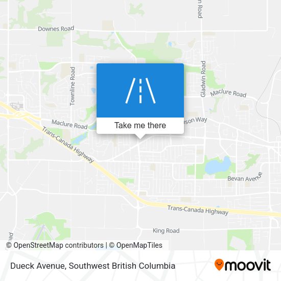 Dueck Avenue plan