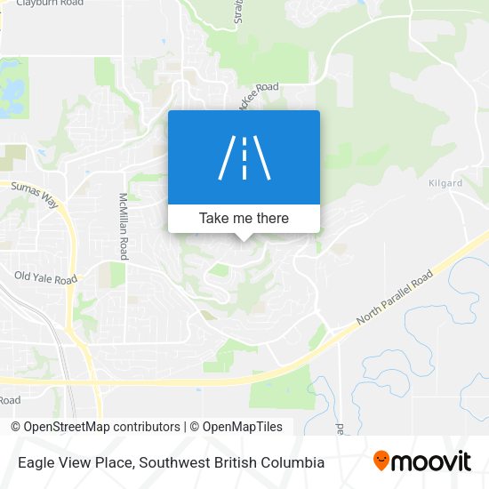 Eagle View Place map