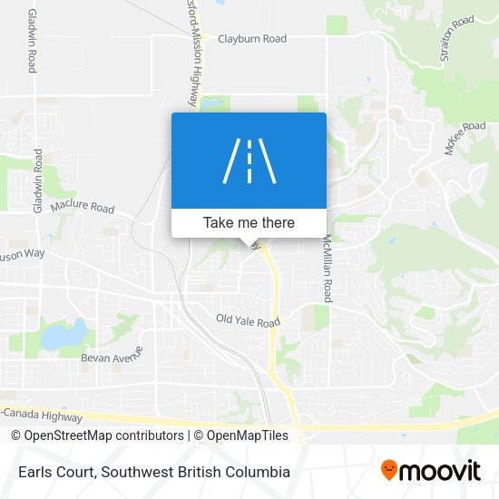 Earls Court map