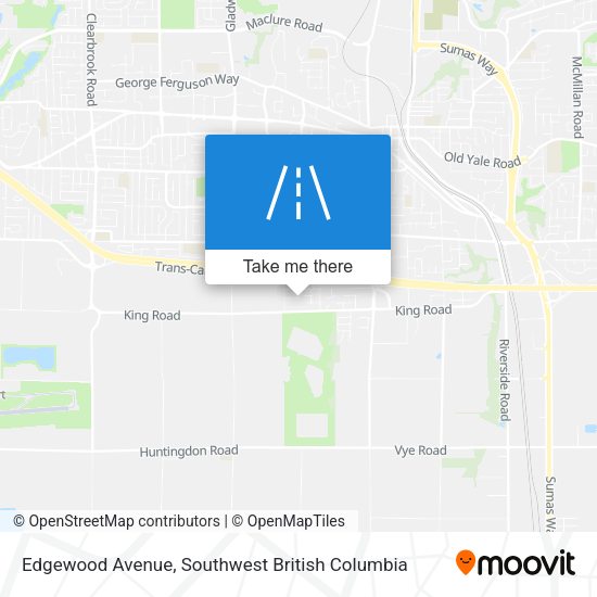 Edgewood Avenue map