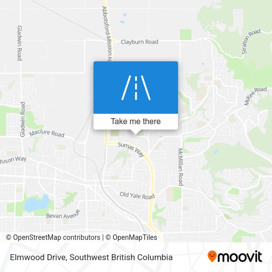 Elmwood Drive map