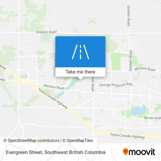 Evergreen Street plan