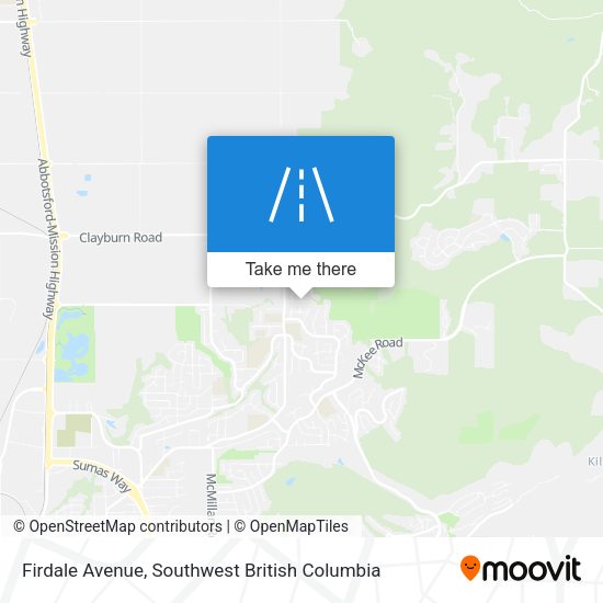 Firdale Avenue map