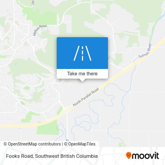 Fooks Road map