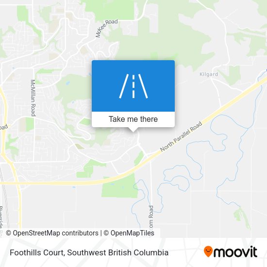 Foothills Court plan