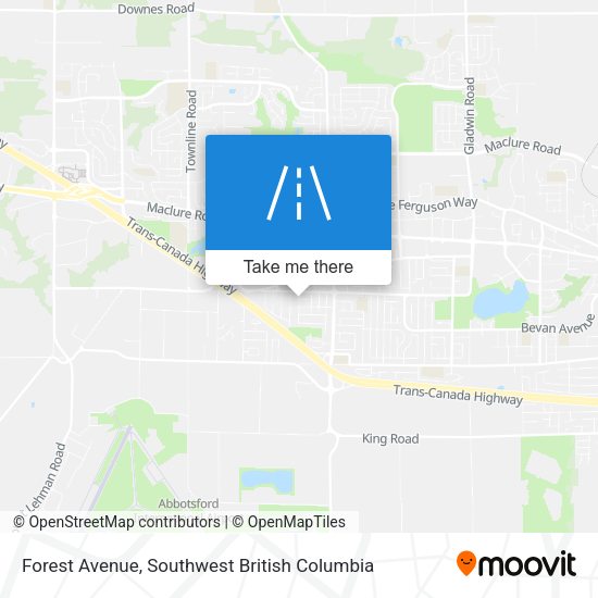 Forest Avenue plan