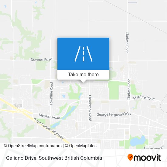 Galiano Drive plan
