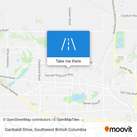 Garibaldi Drive map