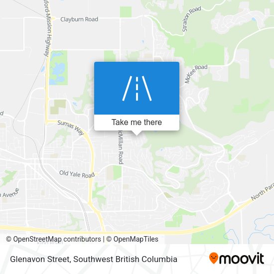 Glenavon Street map