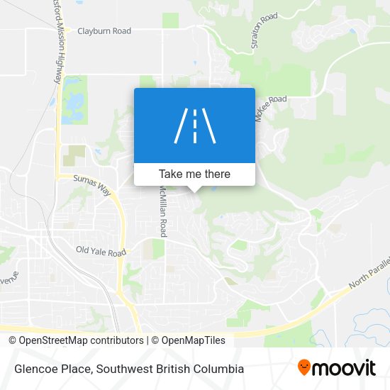 Glencoe Place map