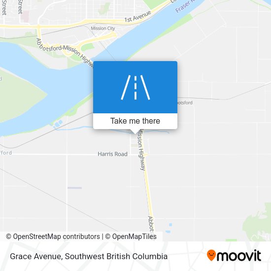 Grace Avenue map