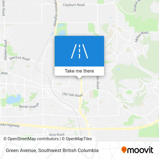 Green Avenue map