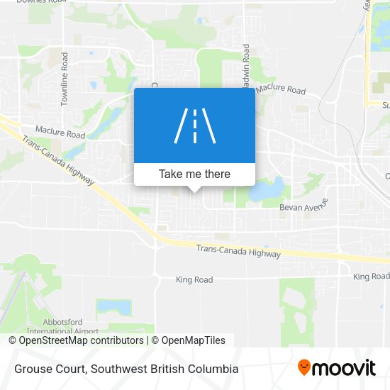 Grouse Court map