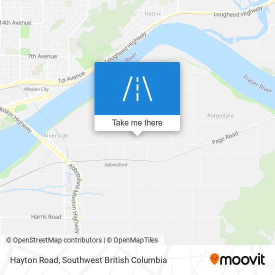 Hayton Road map