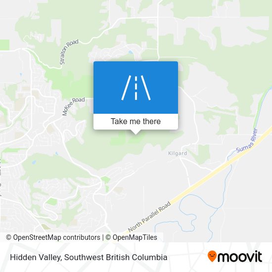 Hidden Valley map