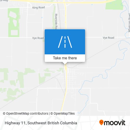 Highway 11 map