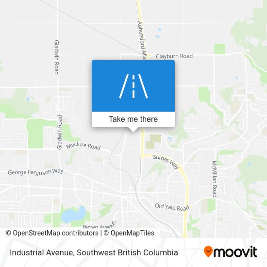 Industrial Avenue map