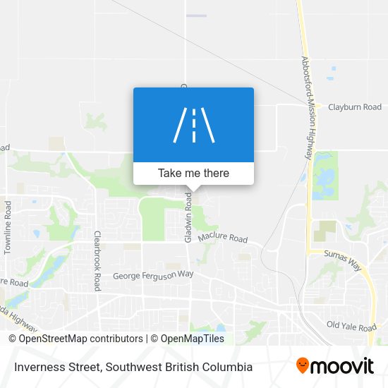 Inverness Street map