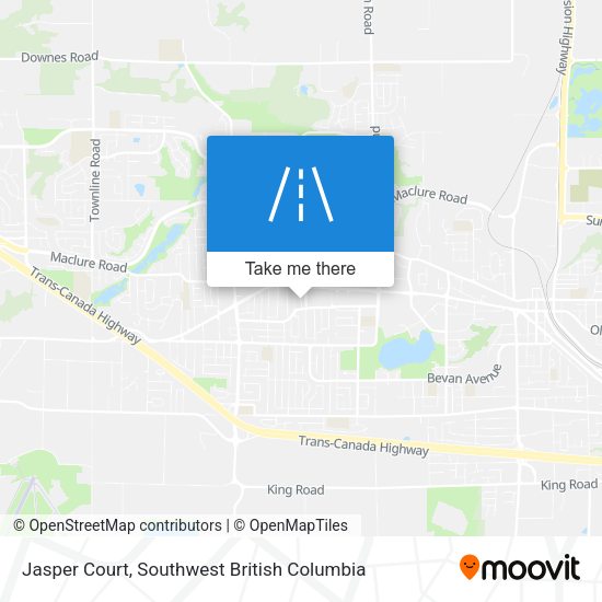 Jasper Court map