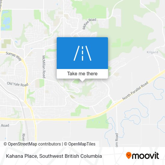 Kahana Place map