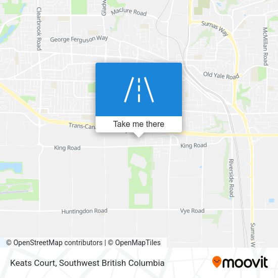 Keats Court map