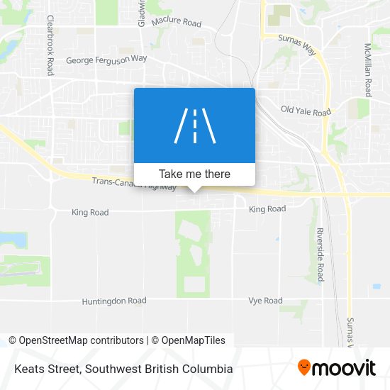 Keats Street map