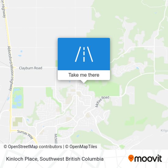 Kinloch Place map