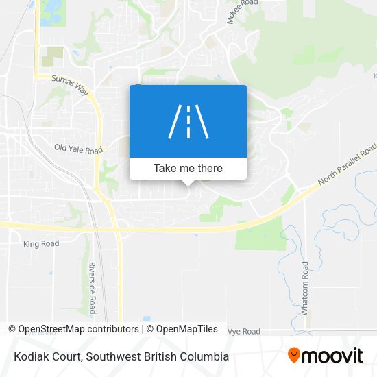 Kodiak Court map