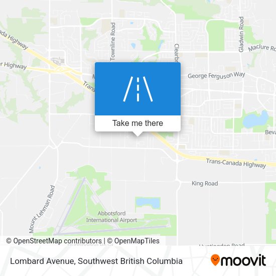 Lombard Avenue plan