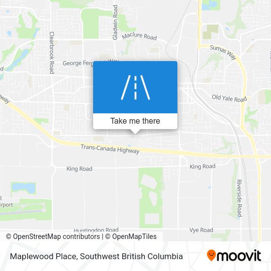 Maplewood Place map