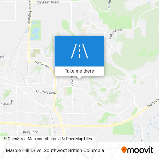 Marble Hill Drive map