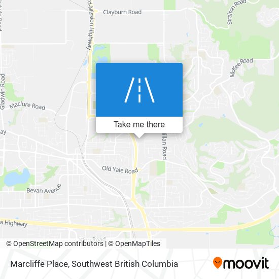 Marcliffe Place map