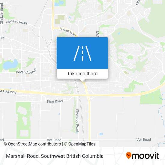 Marshall Road map