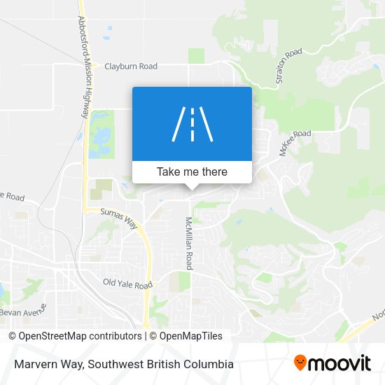 Marvern Way map