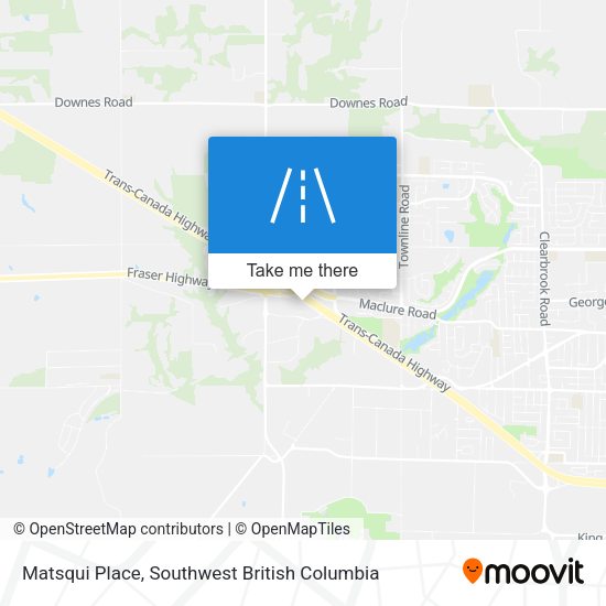 Matsqui Place map