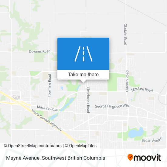 Mayne Avenue plan
