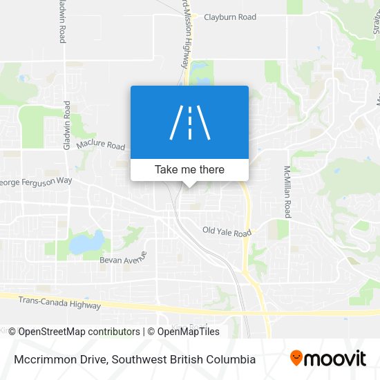 Mccrimmon Drive map
