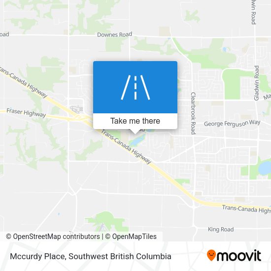 Mccurdy Place map