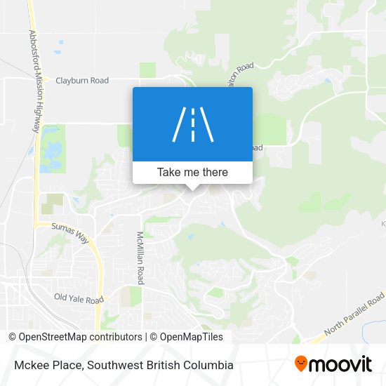 Mckee Place map