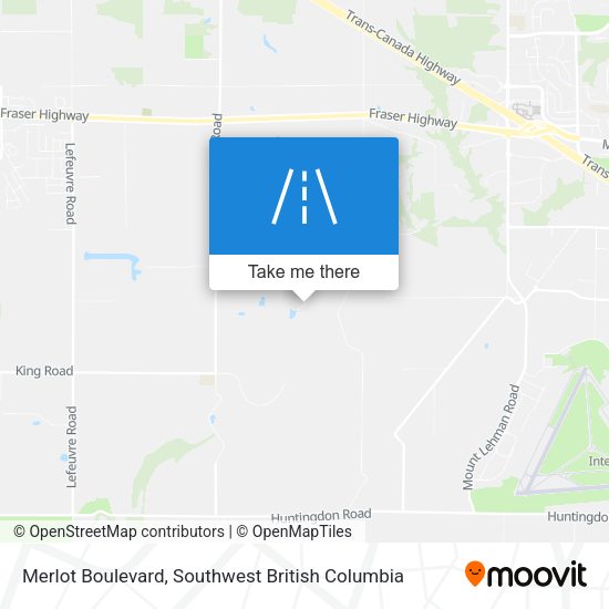 Merlot Boulevard plan