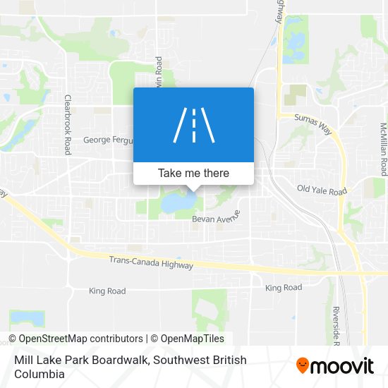 Mill Lake Park Boardwalk plan