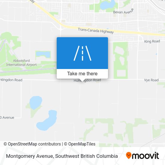 Montgomery Avenue map