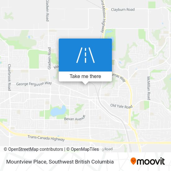 Mountview Place map