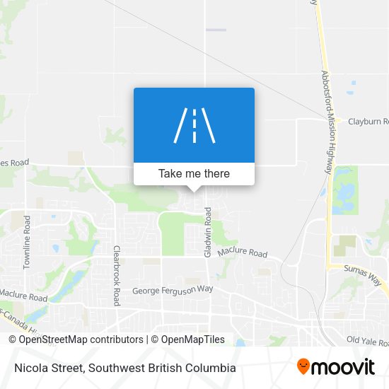 Nicola Street map