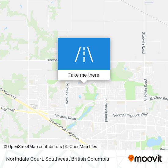 Northdale Court map